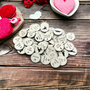 Love tokens - naughty activity tokens, romantic sexual tokens to spice up your romance - Coastal Chaos LLC