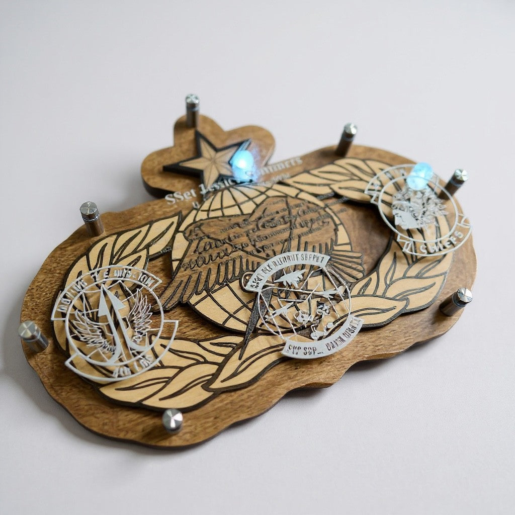 Custom Occupational Badge Plaque