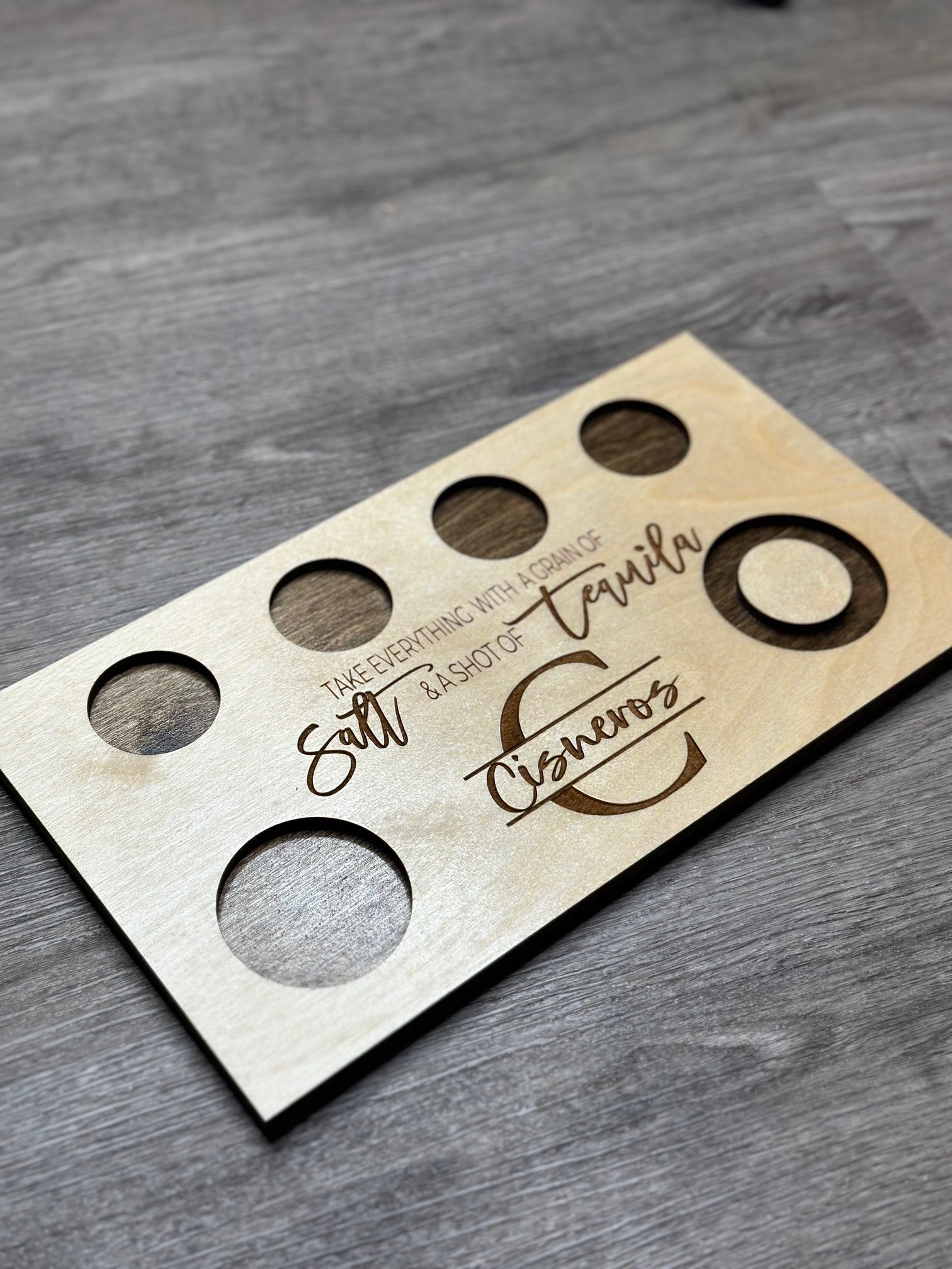 Tequila Shot Board