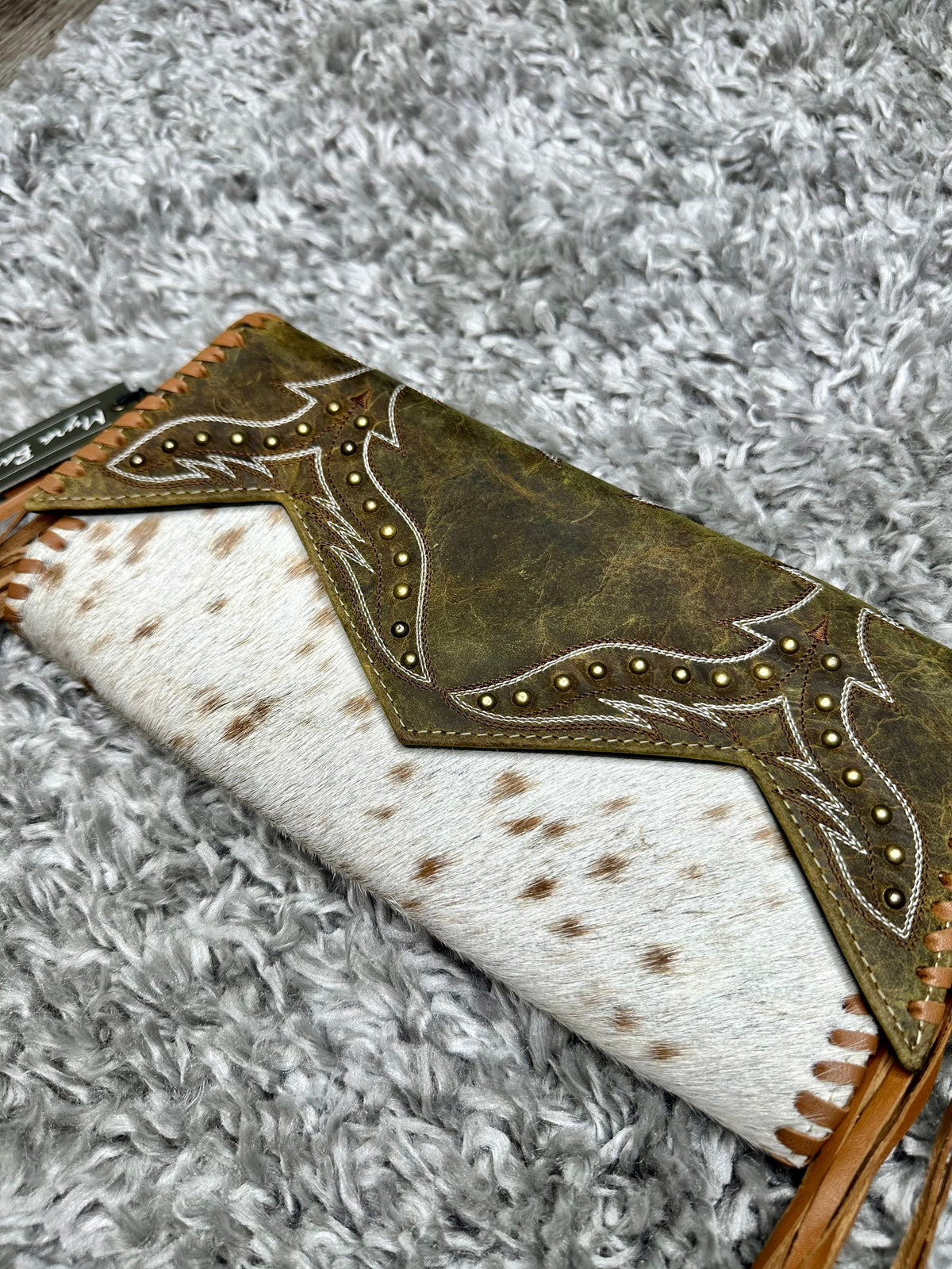 Myra Bag Scheme Wallet, leather, western, rustic purse, women, gift, Anniversary, Birthday, Valentines Day, trendy, western - Coastal Chaos LLC