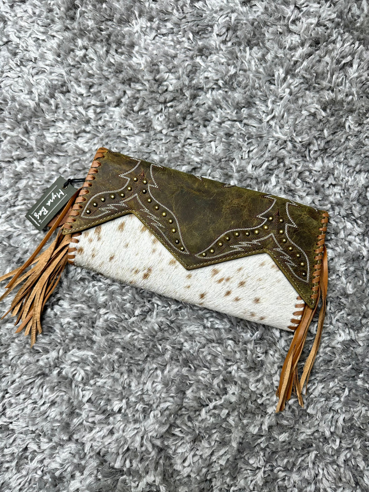 Myra Bag Scheme Wallet, leather, western, rustic purse, women, gift, Anniversary, Birthday, Valentines Day, trendy, western - Coastal Chaos LLC