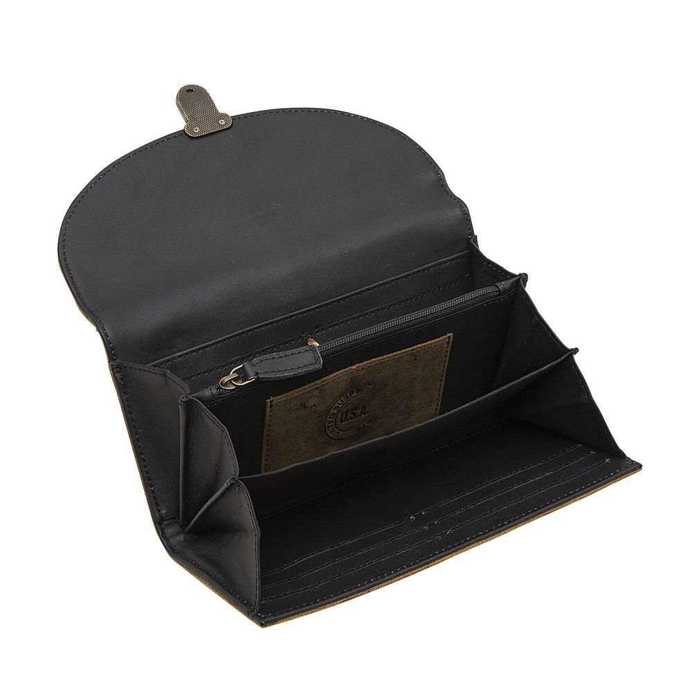 Myra Bag Charcoal Fiesta Wallet, gift, valentine, birthday, women, western, trendy - Coastal Chaos LLC
