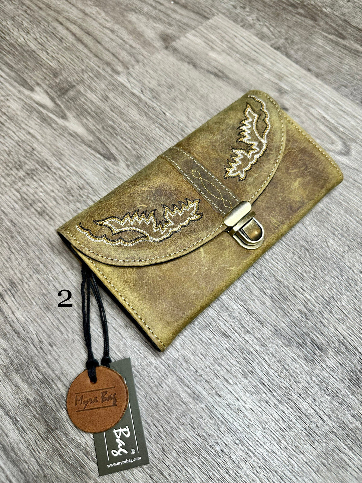 Myra Bag Charcoal Fiesta Wallet, gift, valentine, birthday, women, western, trendy - Coastal Chaos LLC