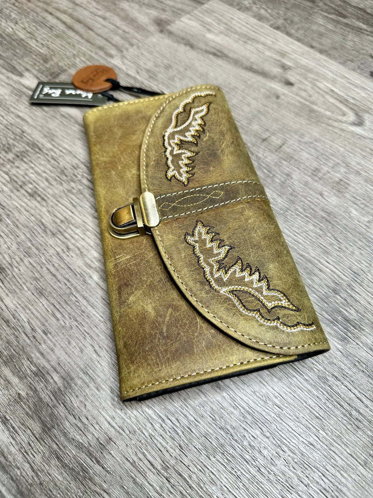 Myra Bag Charcoal Fiesta Wallet, gift, valentine, birthday, women, western, trendy - Coastal Chaos LLC