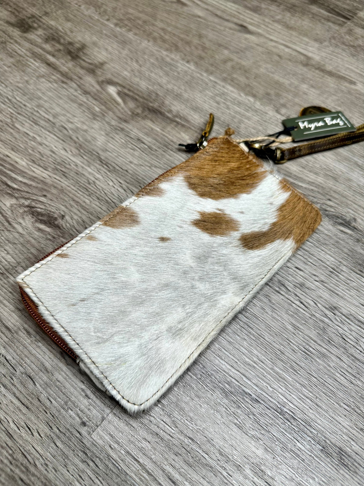 Myra Bag debatable wallet, cow hide, western, rustic wallet - Coastal Chaos LLC
